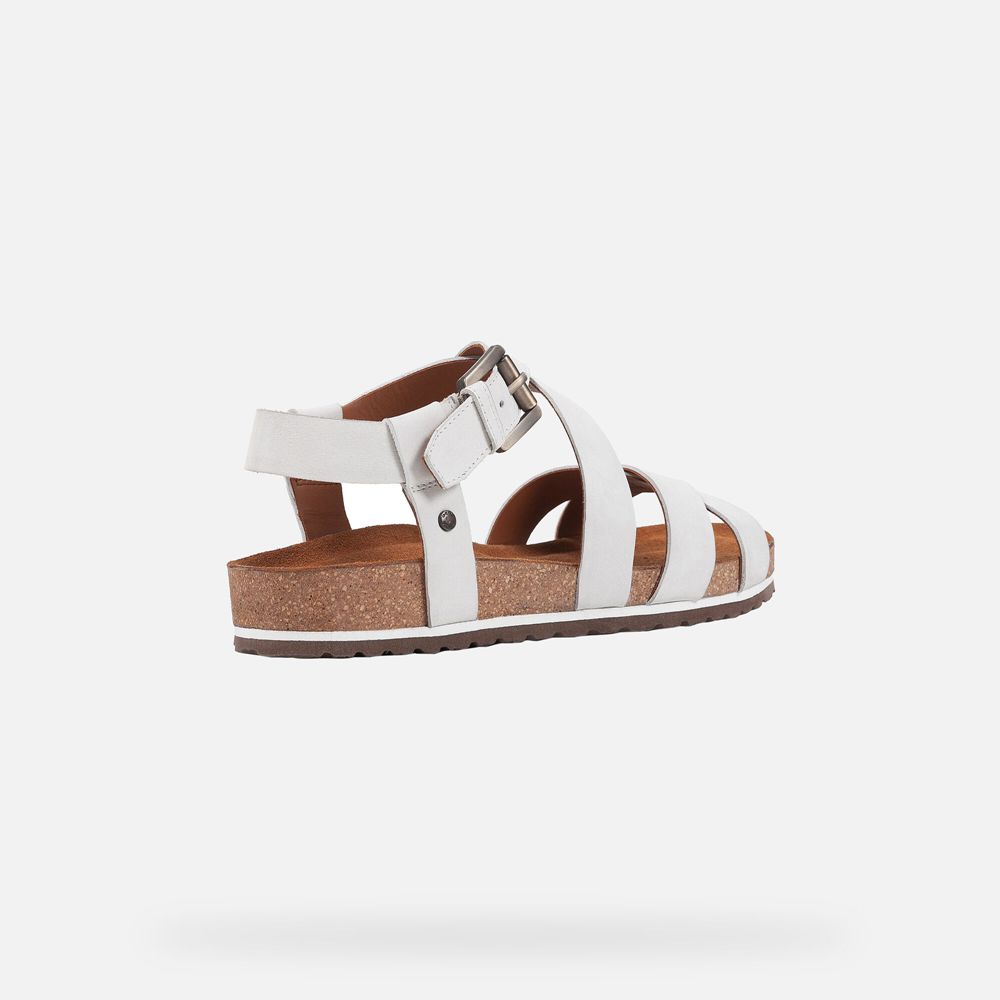 Sandalias Geox Senhora Branco - Spensierata - RMWIX1026